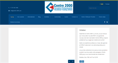 Desktop Screenshot of centre-2000.com