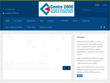 Tablet Screenshot of centre-2000.com
